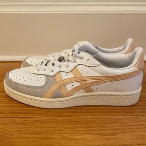 Onitsuka Tiger GSM Sneakers  White/Cozy Pink, Unisex, 5